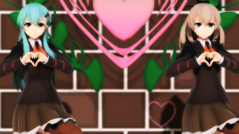 【MMD艦これ】 ラブポーション 【鈴谷&熊野】